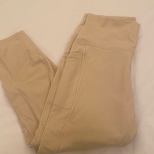 Lululemon Size 12 Align 7/8 Straw leggings